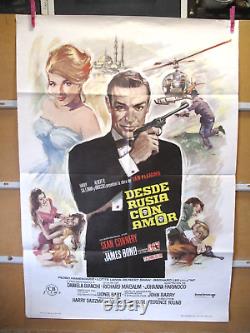 A9682 Desde Rusia Con Amor James Bond 007 Sean Connery Año 1974