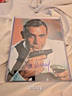 ALL (6) James Bond 007 Autographs Photos withProof Of Authenticity, COA. Frame it
