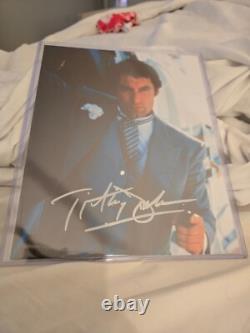 ALL (6) James Bond 007 Autographs Photos withProof Of Authenticity, COA. Frame it