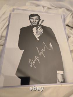 ALL (6) James Bond 007 Autographs Photos withProof Of Authenticity, COA. Frame it