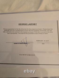 ALL (6) James Bond 007 Autographs Photos withProof Of Authenticity, COA. Frame it
