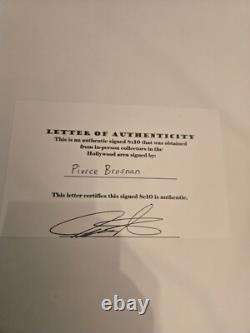ALL (6) James Bond 007 Autographs Photos withProof Of Authenticity, COA. Frame it