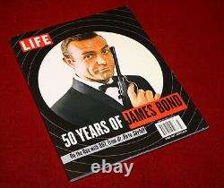 ALL 6 James Bond, SEAN CONNERY Signed 007 Autograph, CRAIG, COA, Frame, UACC DVD