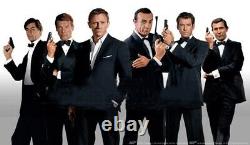 All SIX JAMES BOND 007! Signed Sean Connery, Daniel Craig, Roger Moore Autograph