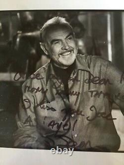 Another personal signed photograph of Sean Connery SALE