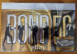 Bond 50 Celebrating Five Decades of Bond 007 (Blu-ray Disc, 2013, 23-Disc Set)