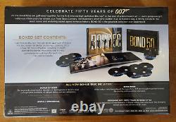 Bond 50 Celebrating Five Decades of Bond 007 (Blu-ray Disc, 2013, 23-Disc Set)