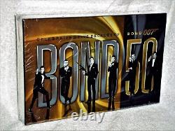 Bond 50 Celebrating Five Decades of Bond 007 (Blu-ray Disc, 2022, 26-Disc) James