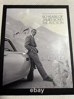 Christies (2012)'50 Years Of James Bond' Auction Catalog-signed Sean Connery