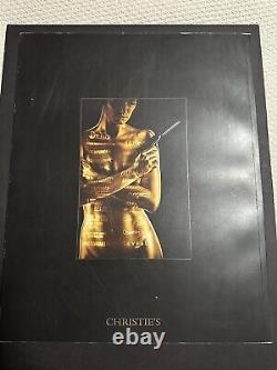 Christies (2012)'50 Years Of James Bond' Auction Catalog-signed Sean Connery
