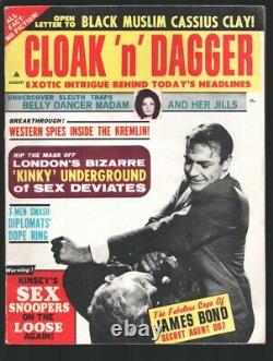 Cloak'n' Dagger #1 8/1964-1st issue-James Bond-Sean Connery-007 cover & stor