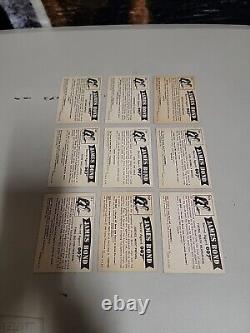 Complete Set of 66 Cards James Bond 007 Dr No Sean Connery 1965 Gildrose VTG