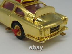 Corgi James Bond 007 Gold-plated Aston Martin Db5 Mib Gold Finger Sean Connery