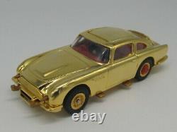 Corgi James Bond 007 Gold-plated Aston Martin Db5 Mib Gold Finger Sean Connery