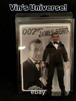 Custom 1/9th 8 Mego Sean Connery 007 James Bond Complete Action Figure #1
