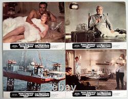 DIAMONDS ARE FOREVER (1971) SEAN CONNERY / JAMES BOND 12 French lobby-cards