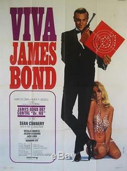 DR NO 70's James Bond 47x63 SEAN CONNERY