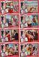 DR. NO JAMES BOND Italian fotobusta movie posters x8 red style R71 SEAN CONNERY