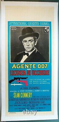 DR. NO ORIGINAL MOVIE POSTER Sean Connery JAMES BOND 007 1962