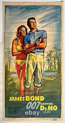 DR. NO Original Small French movie poster James Bond Sean Connery 007