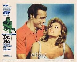 DR NO Original US Lobby Card 4 JAMES BOND Sean Connery Ursula Andress Best card