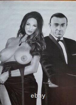 DYNAMITE Comics JAMES BOND 007 Original Art SEAN CONNERY & SEXY LADY SPY BRITISH