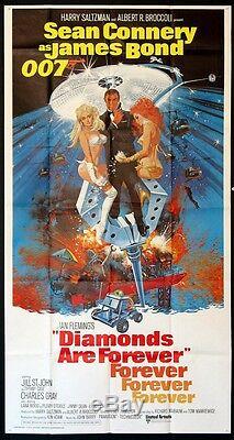 Diamonds Are Forever Sean Connery As James Bond 1971 3-sheet