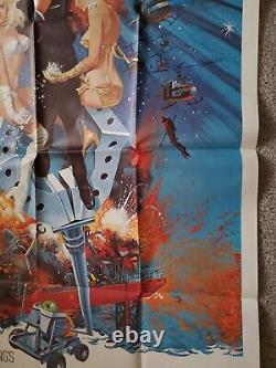 Diamonds Are Forever Sean Connery James Bond 1971 3-sheet Movie Poster New 41x77