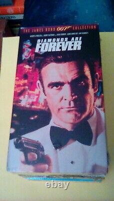 Diamonds Are Forever The James Bond Collection VHS Sean Connery 007 NEW SEALED