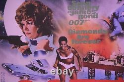 Diamonds are Forever James Bond US Print Poster Dibond 20x29,5 Sean Connery