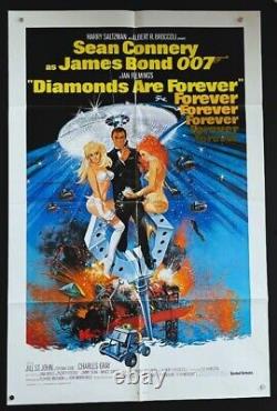 Diamonds are Forever Movie Poster James Bond Sean Connery Hollywood Posters