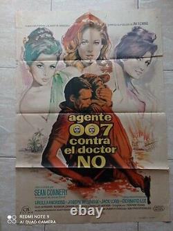 Dr. No 1 sh Spanish 1963 James Bond, Sean Connery. 007