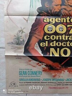 Dr. No 1 sh Spanish 1963 James Bond, Sean Connery. 007