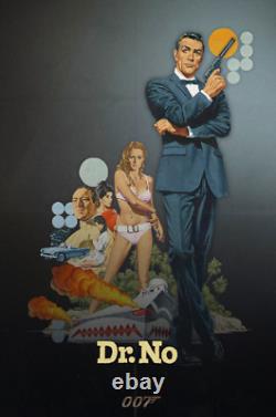 Dr. No 1962 Poster 24x36 Classic James Bond Adventure Sean Connery Action Film