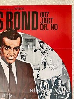 Dr No 1980's RR West German A1 Poster Sean Connery James Bond 007