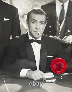 Dr No James Bond Sean Connery Collection Photo Casino Chip Original Rare 1962