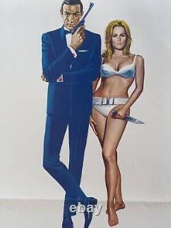 Dr. No ORIGINAL Italian 1970s POSTER 007 James Bond Sean Connery Sexy Ursula art