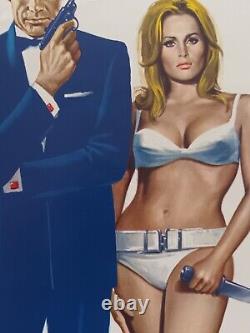 Dr. No ORIGINAL Italian 1970s POSTER 007 James Bond Sean Connery Sexy Ursula art