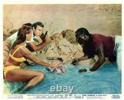 Dr. No Original Lobby Card James Bond Sean Connery Ursula Andress bikini 1962