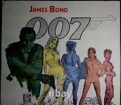Dr. No Sean Connery 007 James Bond 1962 Andress Rare Exyugo Movie Poster