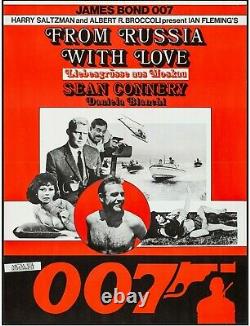 FROM RUSSIA WITH LOVE JAMES BOND Swiss A1 movie poster R1973 SEAN CONNERY