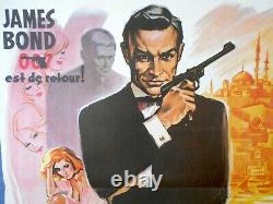 FROM RUSSIA WITH LOVE MOVIE POSTER Sean Connery James Bond Small French Affiche