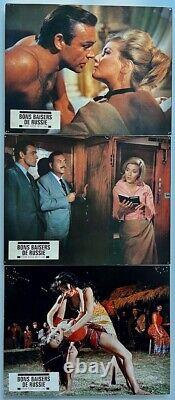 FROM RUSSIA WITH LOVE (RR1970) SEAN CONNERY / JAMES BOND 8 French Lobby cards