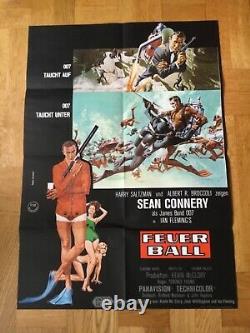 Feuerball Taucht auf taucht unter James Bond 007 (Plakat'65)- Sean Connery