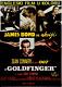 Folded poster Sean Connery is JAMES BOND 007 GOLDFINGER 1964/R70s Original 20x27