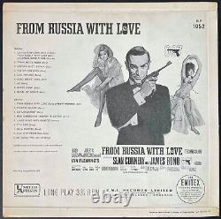 From Russia With Love James Bond UK Mono Vinyl LP John Barry Sean Connery 1963