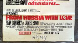 From Russia With Love Movie Poster JAMES BOND 007 SEAN CONNERY Robert Shaw 1964