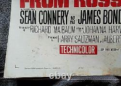 From Russia With Love Movie Poster SEAN CONNERY James Bond 007 ROBERT SHAW 1964
