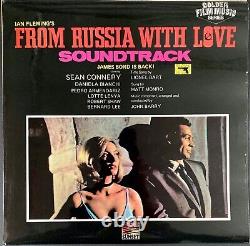 From Russia With Love'Sunset' Vinyl Stereo LP 1963RR James Bond Sean Connery