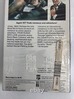 From Russia With Love VHS 1984 CBS FOX VIDEO James Bond 007 Sean Connery Sealed